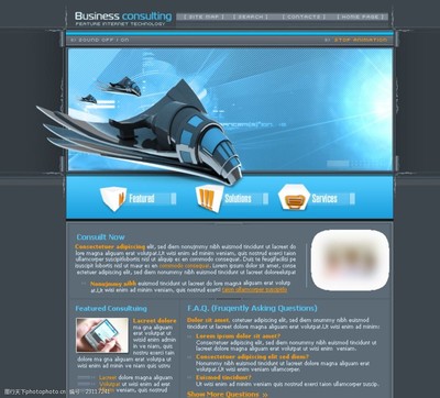 國(guó)外科技公司網(wǎng)頁(yè)設(shè)計(jì) 簡(jiǎn)約、動(dòng)態(tài)與用戶(hù)體驗(yàn)的完美融合